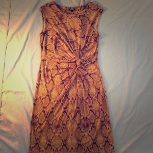 Tribal Print Dress Apt. 9 NWT Sexy Snake Skin Exc!